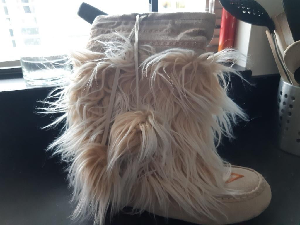 Dames laarsjes, Beige, Lage of Enkellaarzen, Nieuw, Ophalen of Verzenden