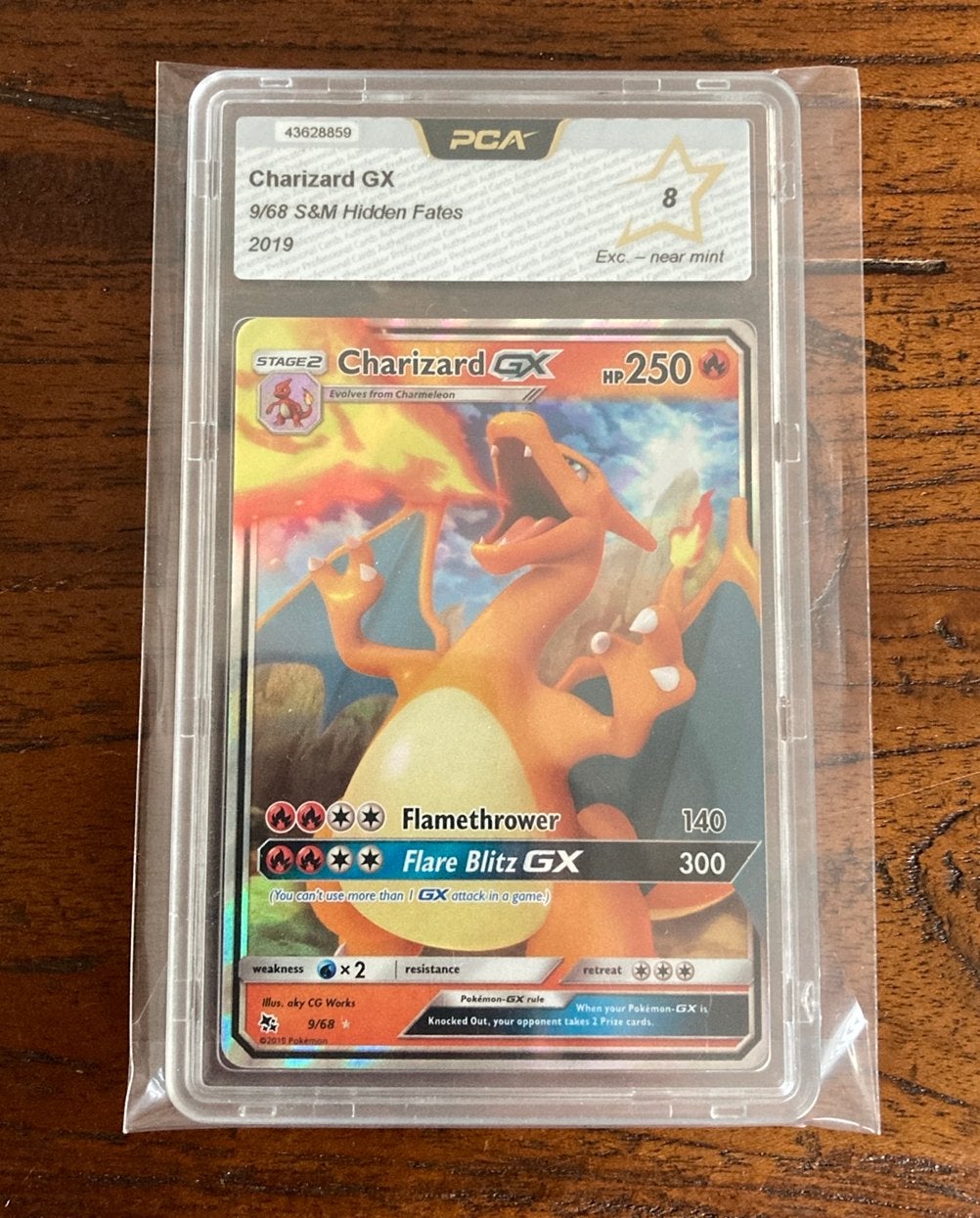Charizard GX / Hidden Fates / PCA 8, Ophalen, Zo goed als nieuw