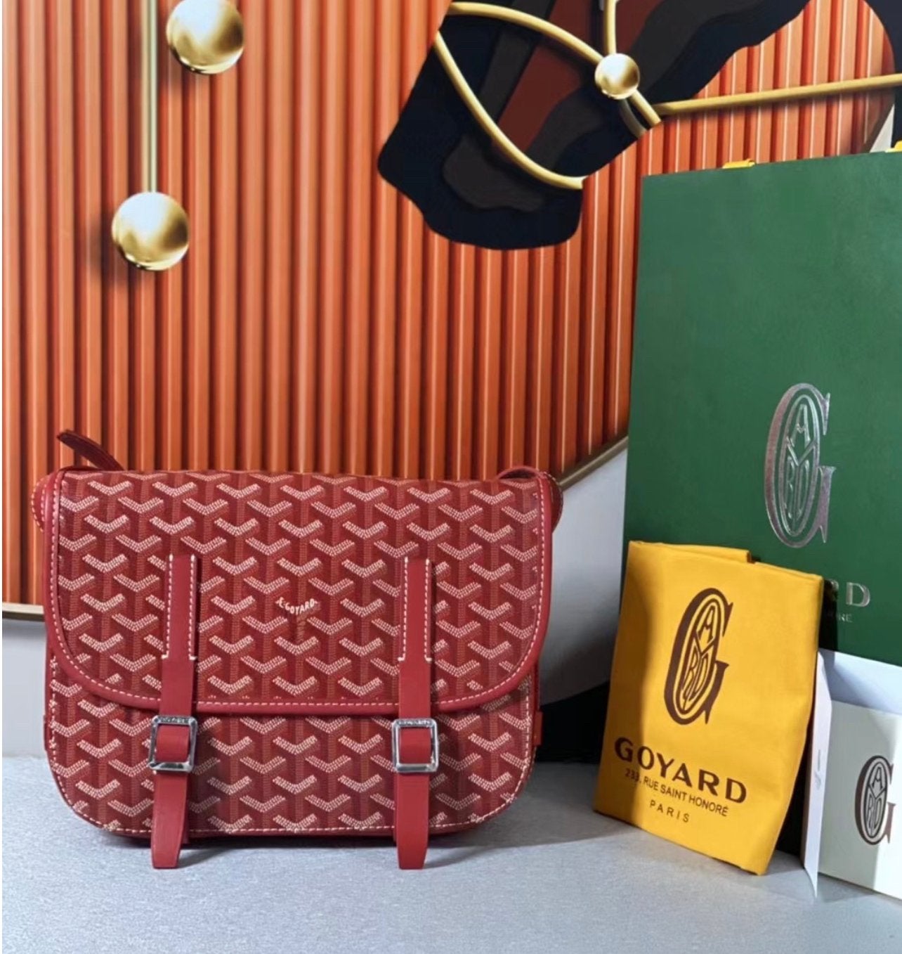 Goyard bag tas handtas crossbody, Ophalen of Verzenden, Zo goed als nieuw
