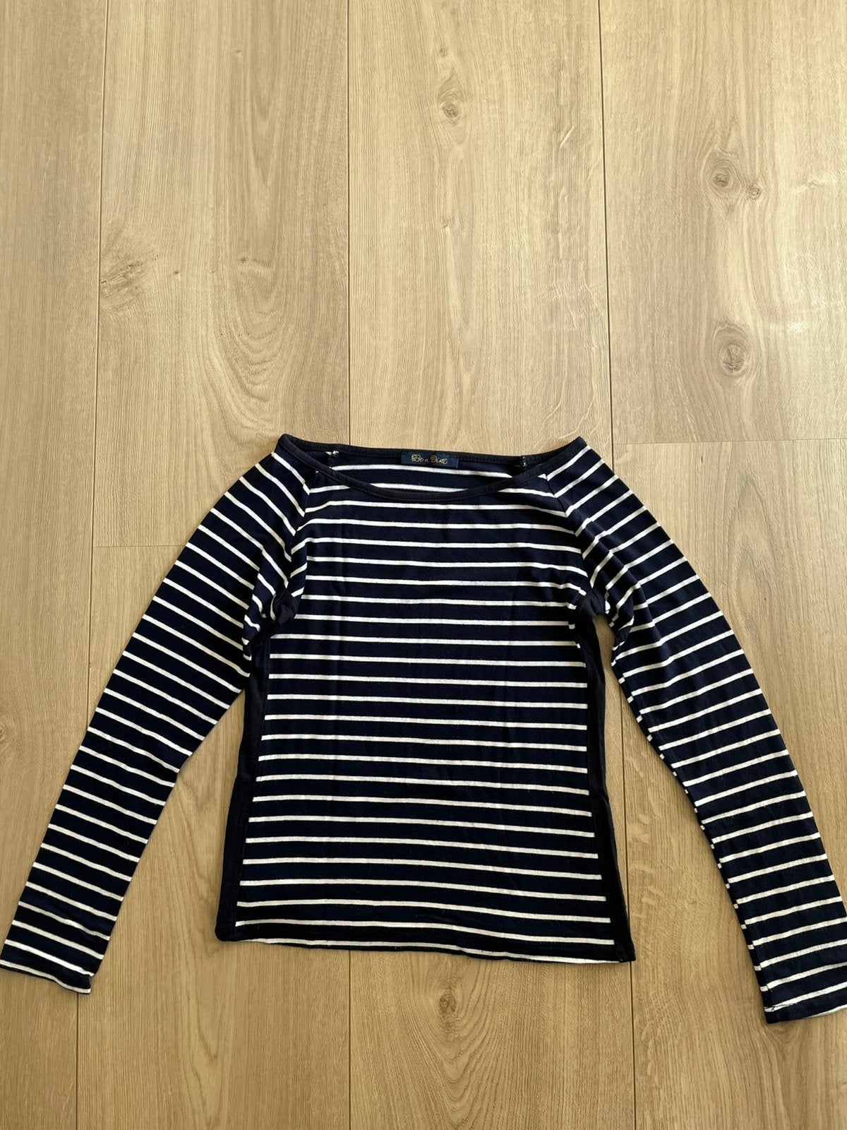 Shirtje/longsleeve Be a Diva.  164 blauw gestreept, Ophalen of Verzenden, Zo goed als nieuw, Meisje, Shirt of Longsleeve