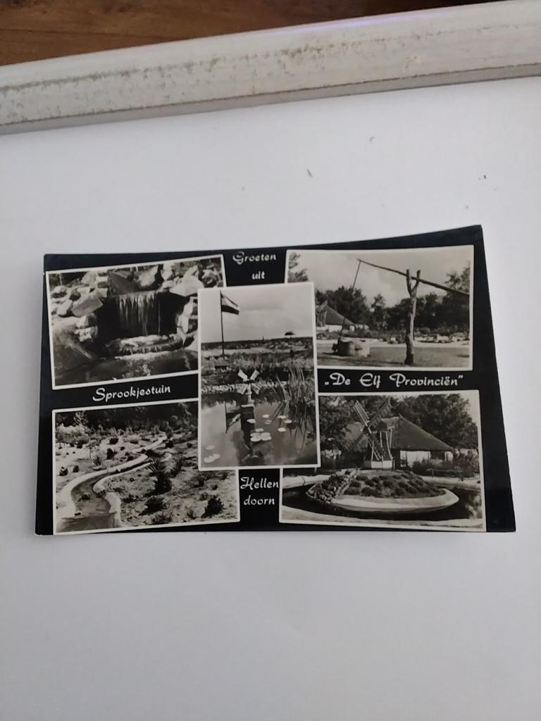 groeten uit HELLENDOORN "DE ELF PROVINCIEN "  SPROOKJESTUIN, Ophalen of Verzenden, 1960 tot 1980, Overijssel