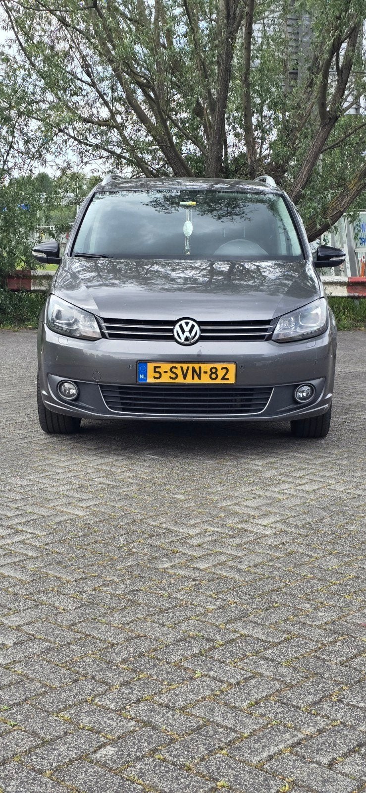SCHERP|Volkswagen Touran 2.0 TDI|XENON|PARK ASSI.|CARPLAY|, Auto's, Euro 5, Stof, Zwart, 4 cilinders