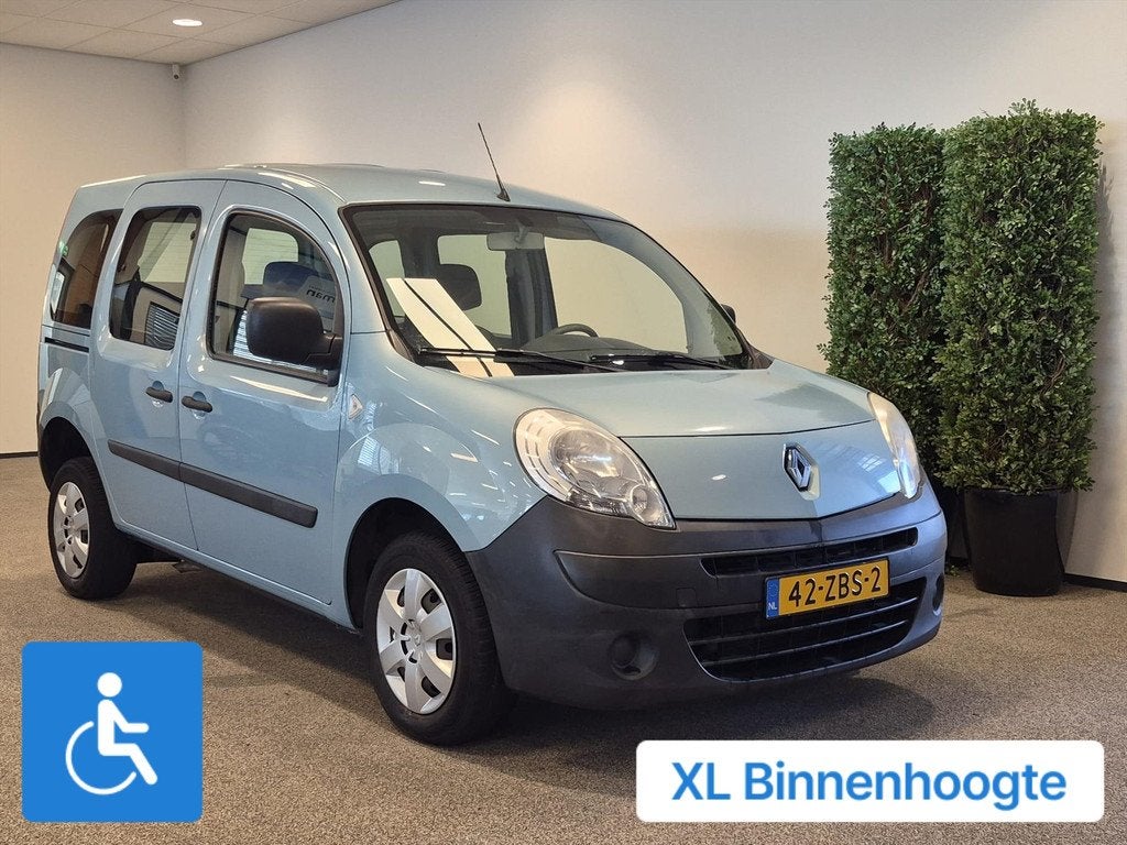 Renault Kangoo Rolstoelauto XXL-Ombouw (150cm binnenhoogte), Auto's, Renault, 12 maanden, Blauw, Handgeschakeld, Kangoo