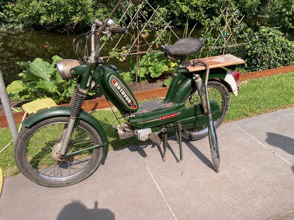 Batavus brommer, Fietsen en Brommers, Brommers | Oldtimers, Ophalen, Maximaal 45 km/u, Batavus, 49 cc