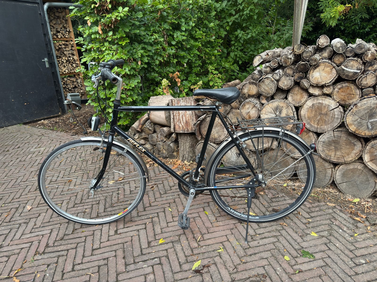 MOET WEG - KTM fiets met 24 versnellingen en bagagedrager, Fietsen en Brommers, Gebruikt, Versnellingen, Schijfrem, Ophalen