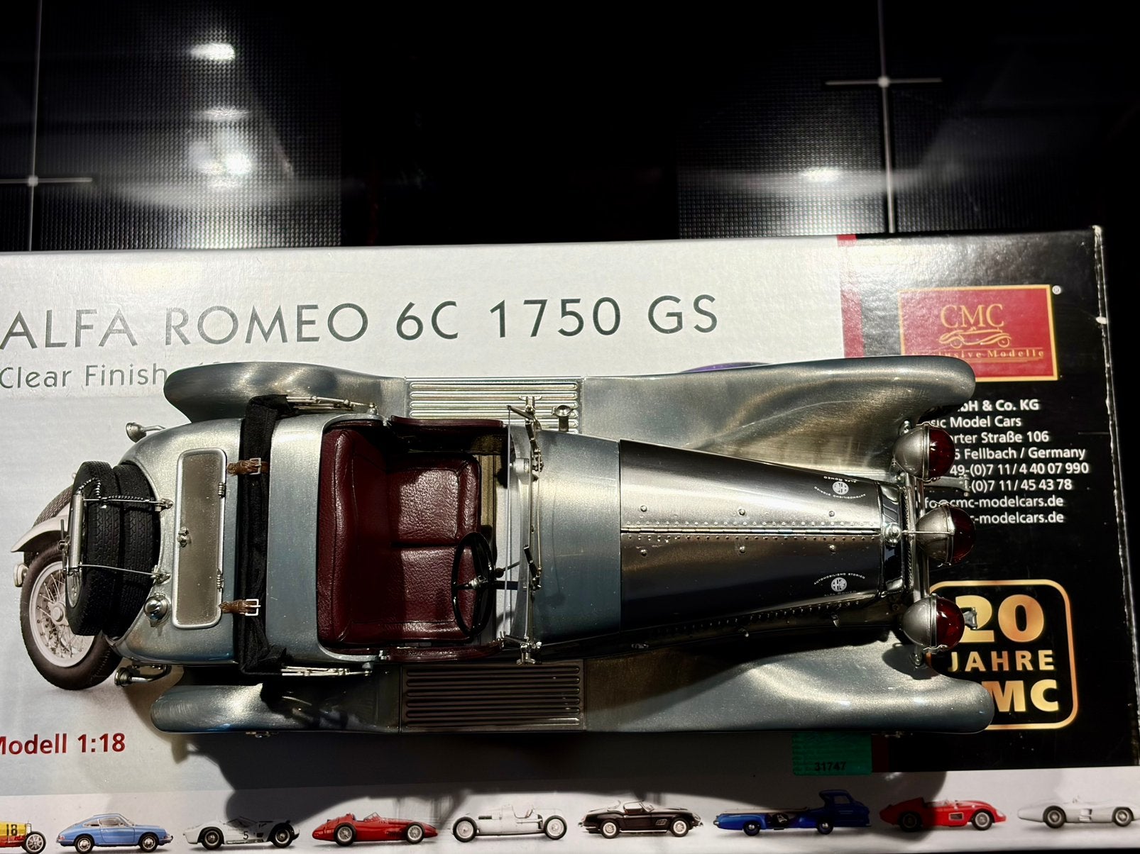 Cmc alfa romeo 6c 1750 gs, Ophalen of Verzenden, Zo goed als nieuw, Overige merken