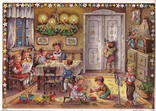 10356 Gezelligheid op Kerstavond Adventskalender, Diversen, Kerst, Ophalen of Verzenden, Nieuw
