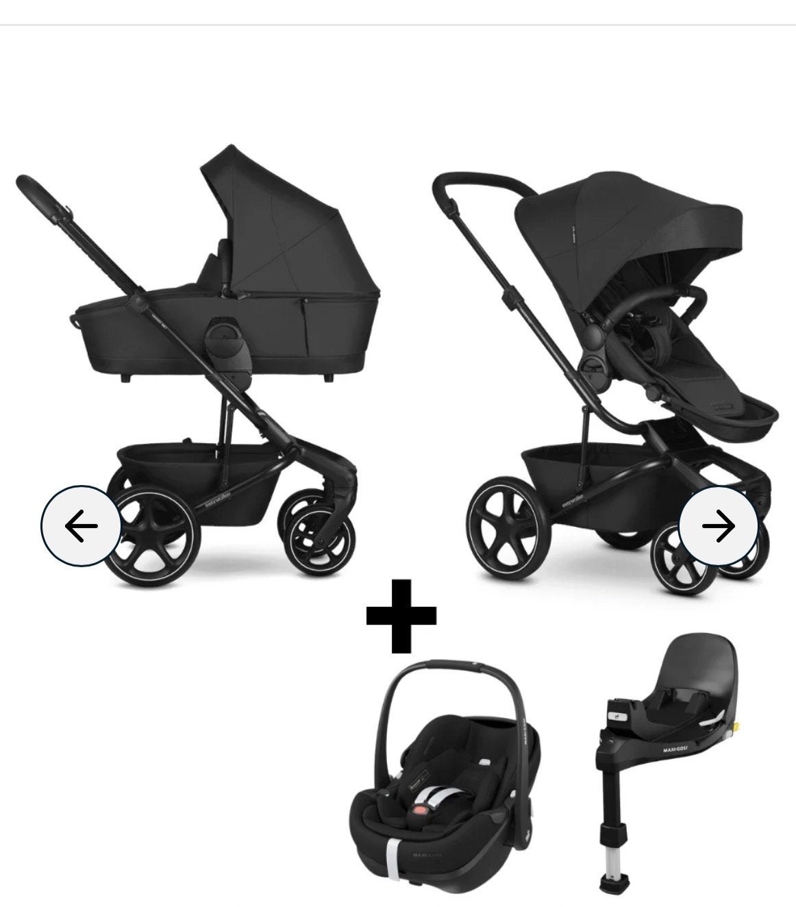 Harvey 5/Easywalker Kinderwagen met autostoel maxicosi, Kinderen en Baby's, Gebruikt, Ophalen of Verzenden, Combiwagen, Met autostoeltje