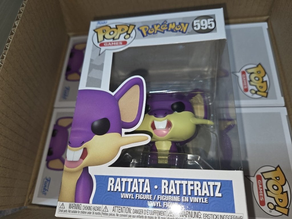 Funko Pop Pokemon Rattata, SupportEMEA@Funko.com, 21 Holborn Viaduct, Londen, EC1A 2DY, Veringd Koninkrijk, Funko, Nieuw