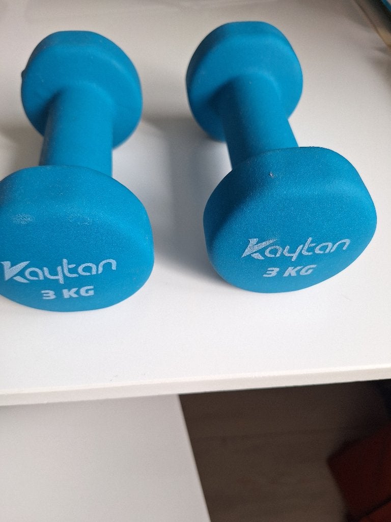 Dumbels 3 kg, Ophalen, Zo goed als nieuw, Armen, Dumbbell