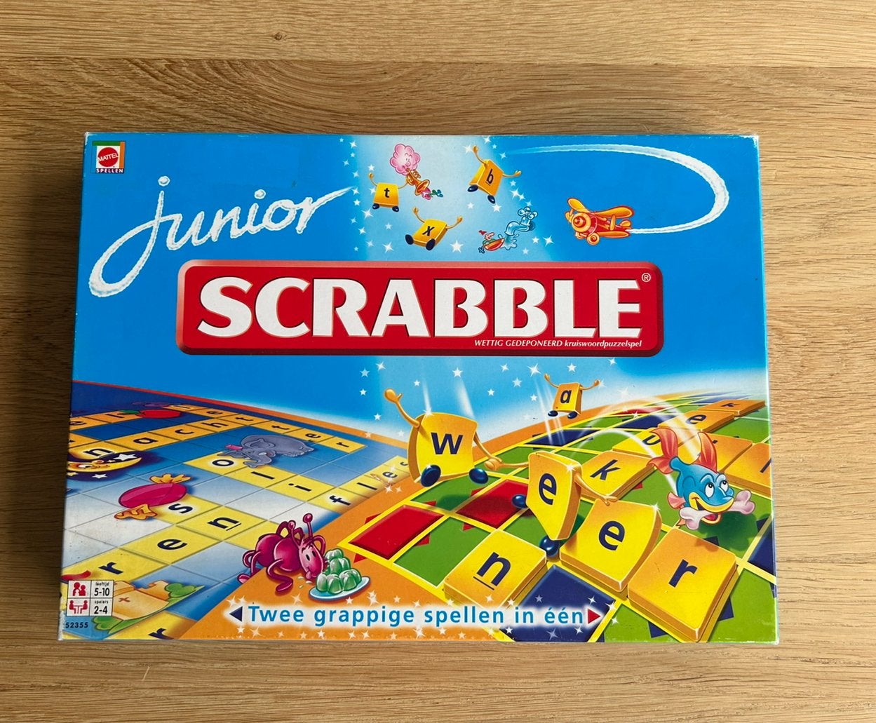 Scrabble junior, Ophalen of Verzenden, Gebruikt