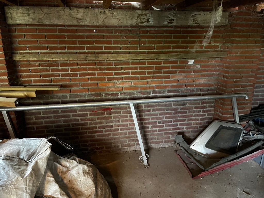 RVS trapleuning, Ophalen, Zo goed als nieuw, Trap, 2 tot 4 meter