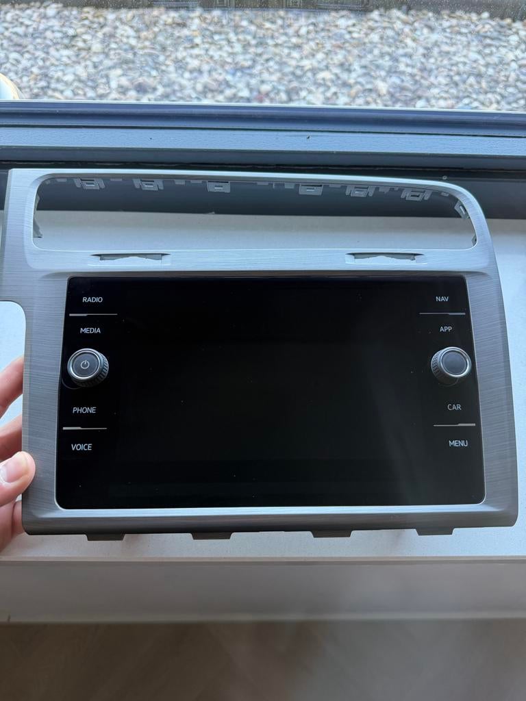 Volkswagen Golf 7.5 Facelift MIB2 Scherm + Unit + CarPlay, Ophalen of Verzenden, Zo goed als nieuw