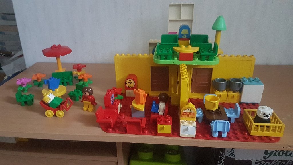 duplo groot huis voor 35euro vintage, Kinderen en Baby's, Speelgoed | Duplo en Lego, Ophalen of Verzenden, Zo goed als nieuw, Duplo