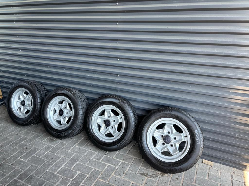 4 ATS Classic velgen met Pirelli P6000 banden cookie cutter, Ophalen, 15 inch, Banden en Velgen, Personenwagen