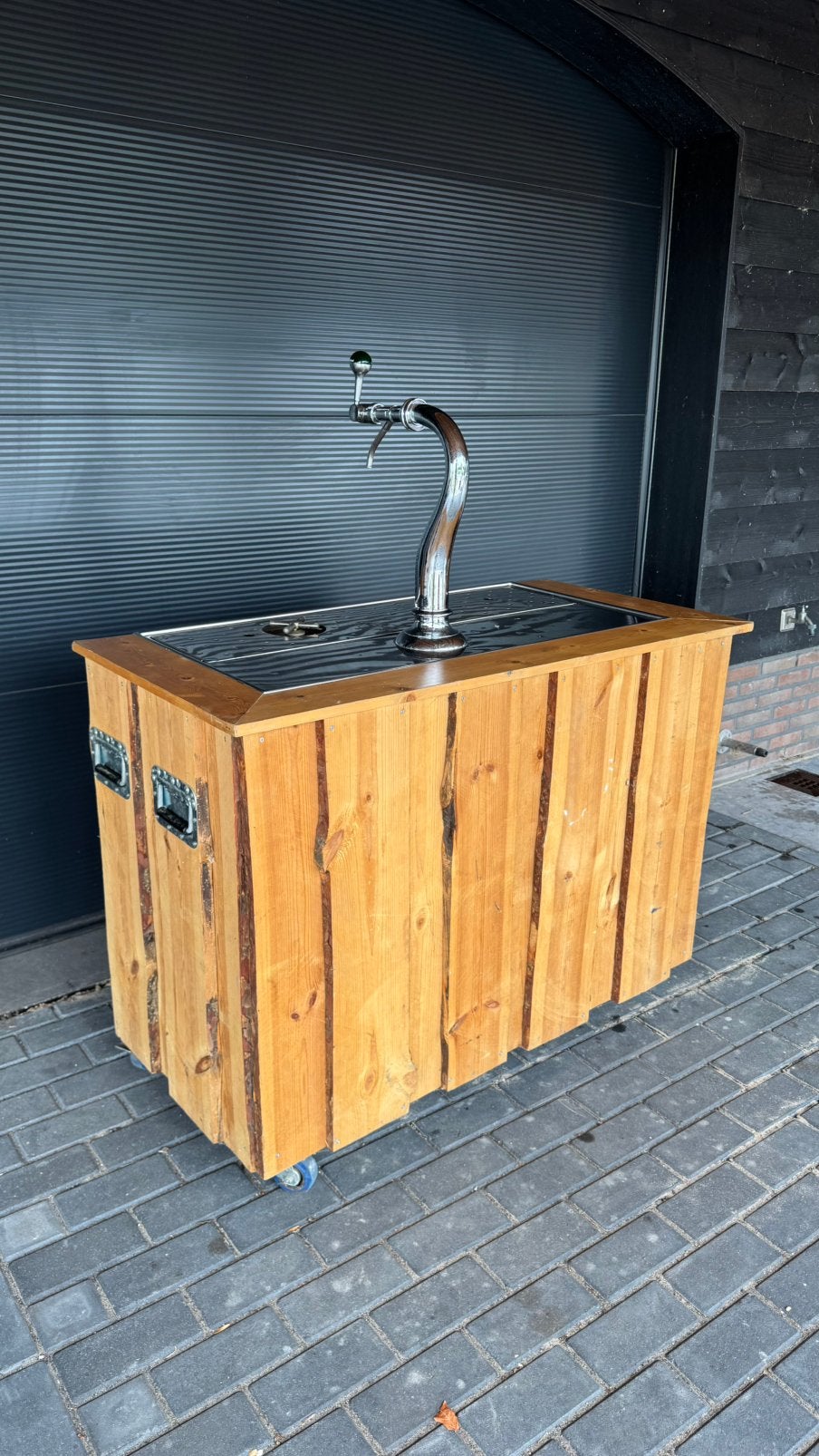 Mobiele biertap compleet te koop, Ophalen, Gebruikt