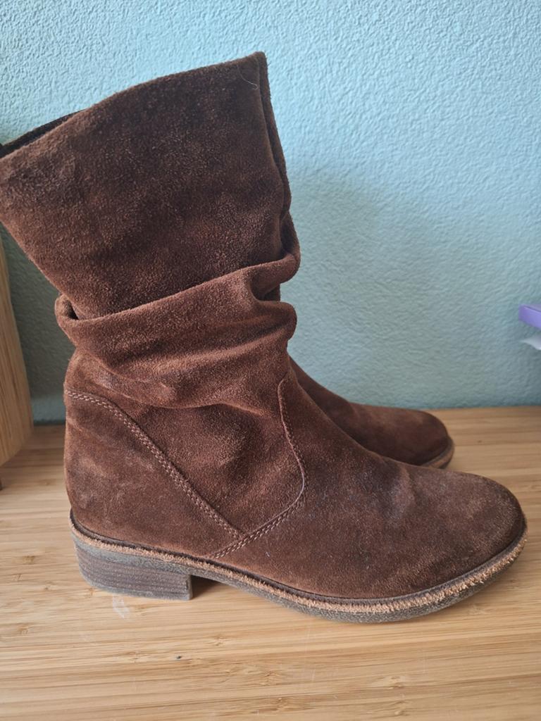 Zo goed als nieuwe Gabor cognac kleurige laarsjes maat 38, Kleding | Dames, Schoenen, Bruin, Lage of Enkellaarzen, Gabor, Ophalen of Verzenden