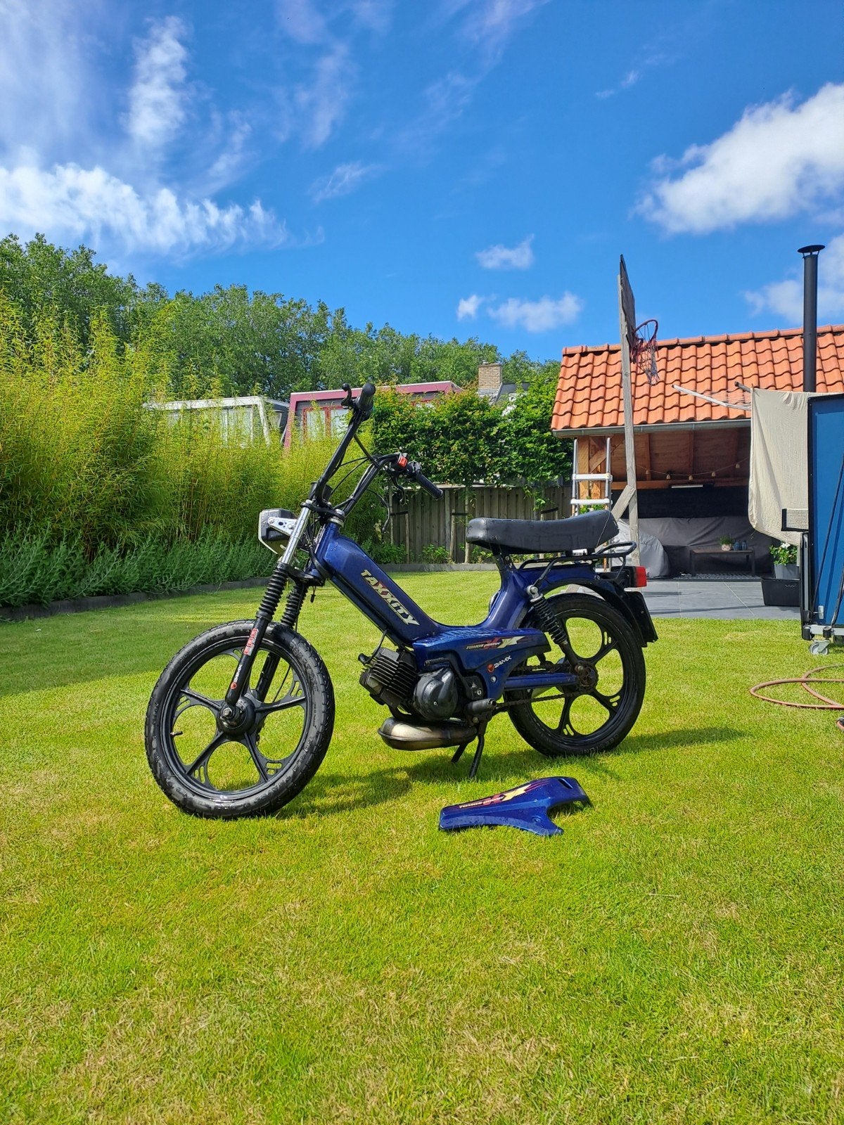 Tomos A35 50cc blauw kenteken, Ophalen, Gebruikt, 2 versnellingen, 50 cc