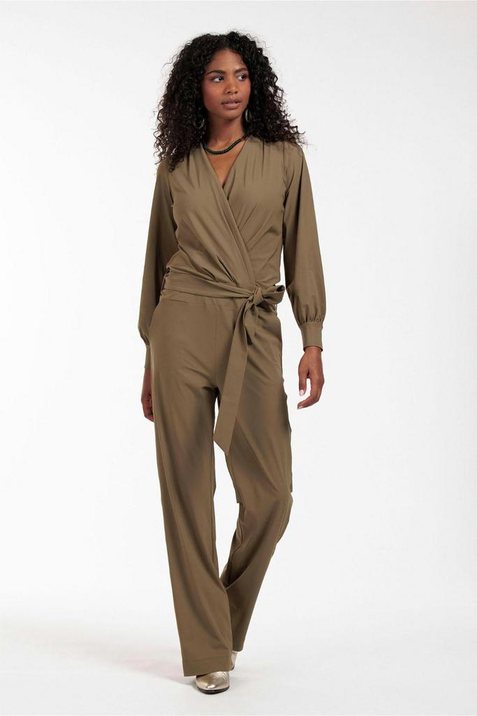 Studio Anneloes jumpsuit earth maat S, Kleding | Dames, Ophalen, Zo goed als nieuw, Maat 36 (S), Groen