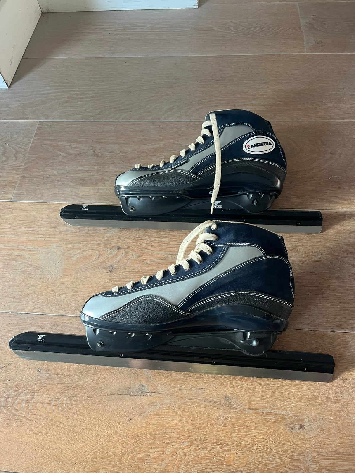 Zandstra Combinoren schaatsen maat 44, Sport en Fitness, Schaatsen, Klapschaats, Combinoren, Ophalen of Verzenden, Gebruikt