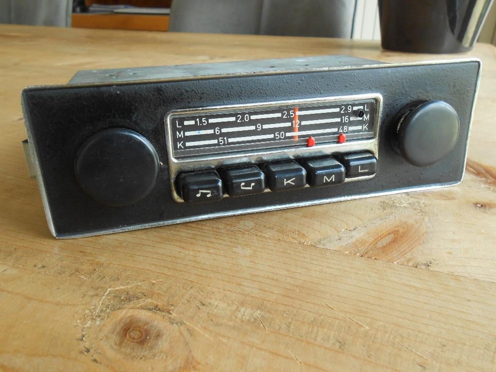 blaupunkt volkswagen autoradio origineel!, Ophalen of Verzenden, Gebruikt