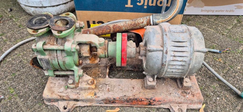 Oude Marelli beregeningspomp - 3 fase, Tuin en Terras, Ophalen of Verzenden, Gebruikt, Elektrisch, Beregeningspomp