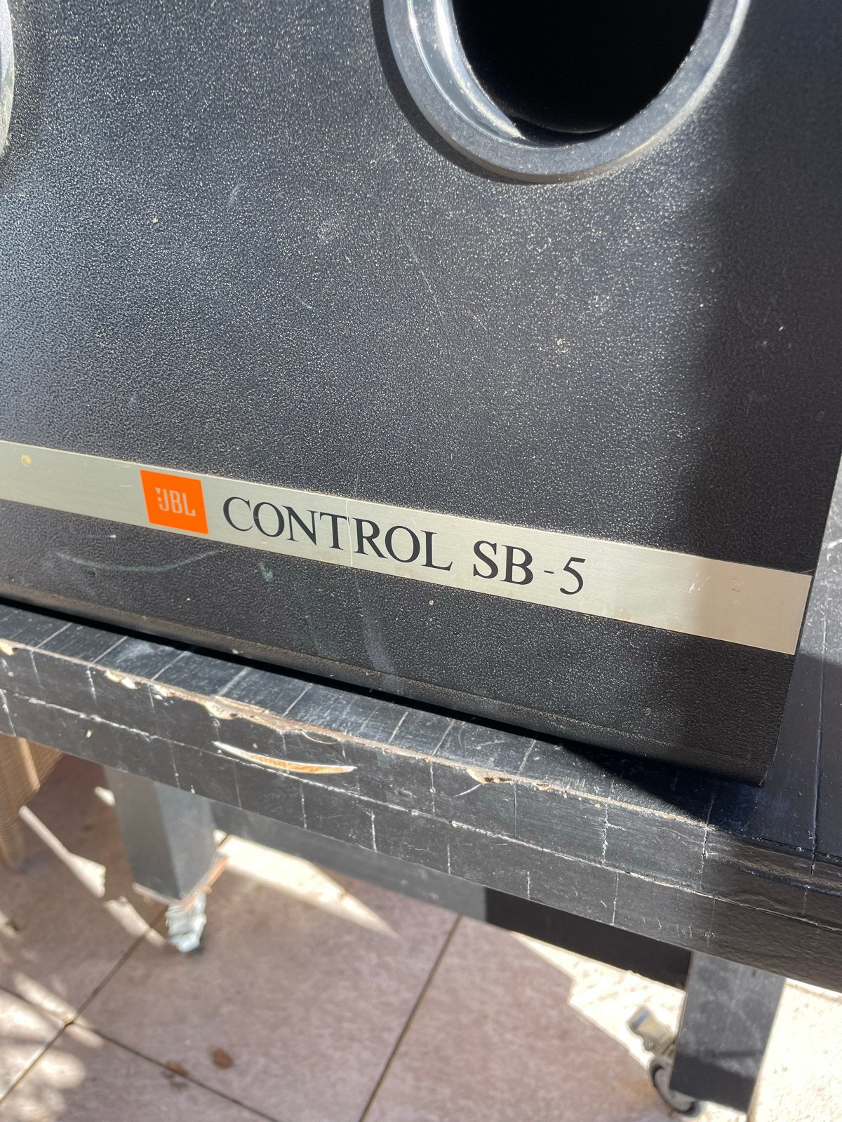 JBL Control SB-5 Subwoofer - Gebruikt, Gebruikt, Ophalen of Verzenden, Basreflex, Subwoofer