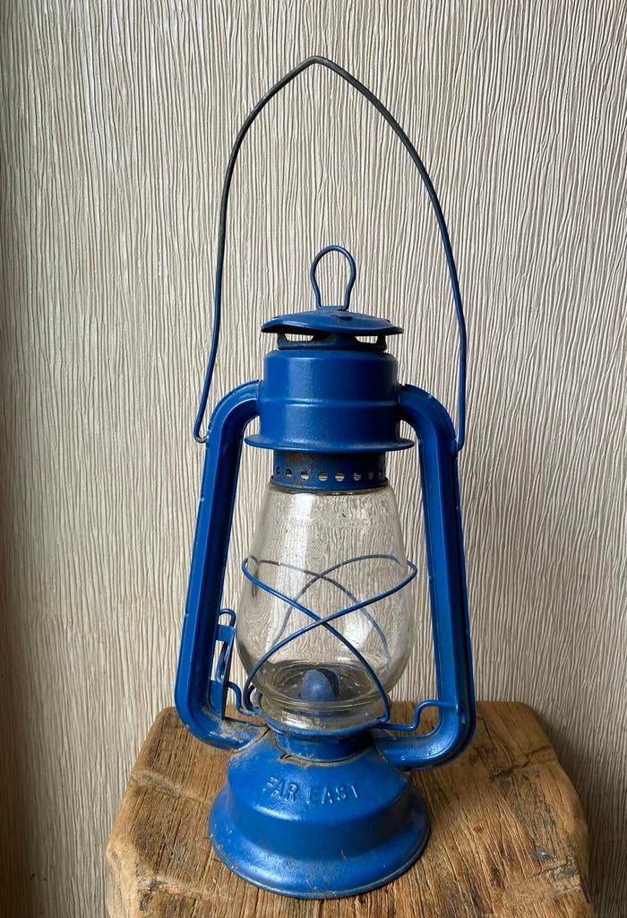 Chalwyn MK II Far East Stormlamp Made in England  orig. Glas, Antiek en Kunst, Antiek | Lampen, Ophalen of Verzenden