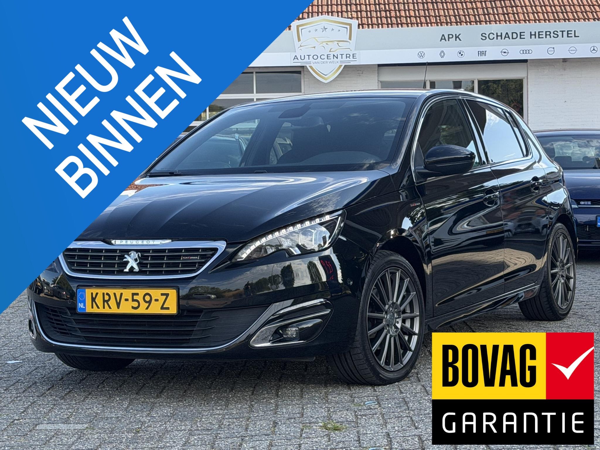 Peugeot 308 1.2 PureTech GT-line NAVI | CAMERA | KLIMA | BOV, Auto's, 12 maanden, Gebruikt, Euro 6, 1199 cc
