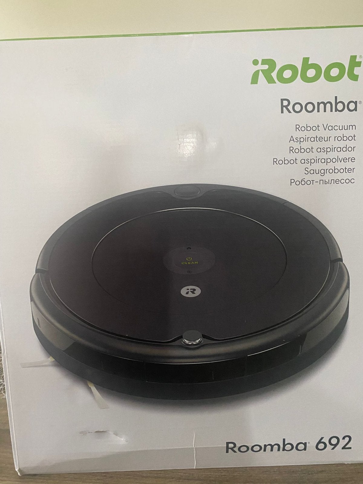 Robot vacuum roomba, Witgoed en Apparatuur, Stofzuigers, Ophalen, Overige merken, Bedienbaar via app, Zo goed als nieuw