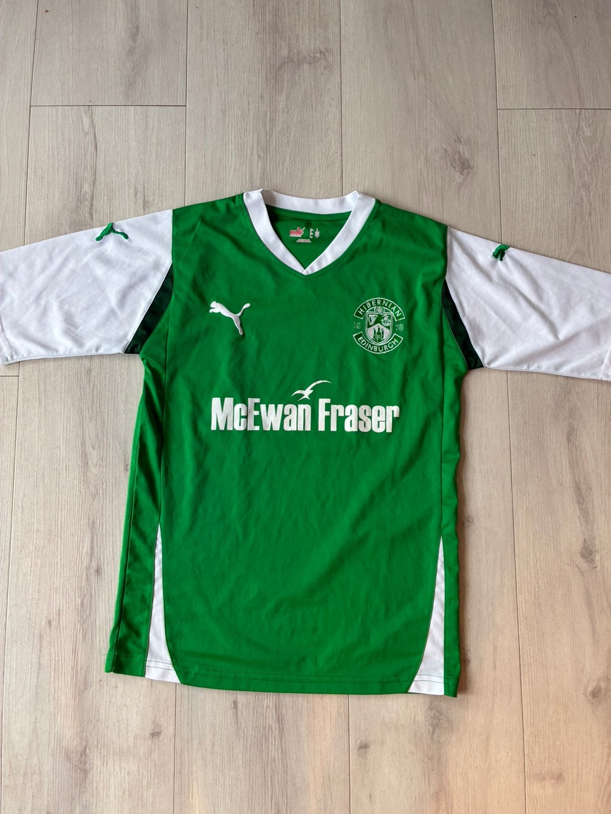 Origineel Hibernian shirt maat S, Maat S, Verzenden, Zo goed als nieuw, Shirt