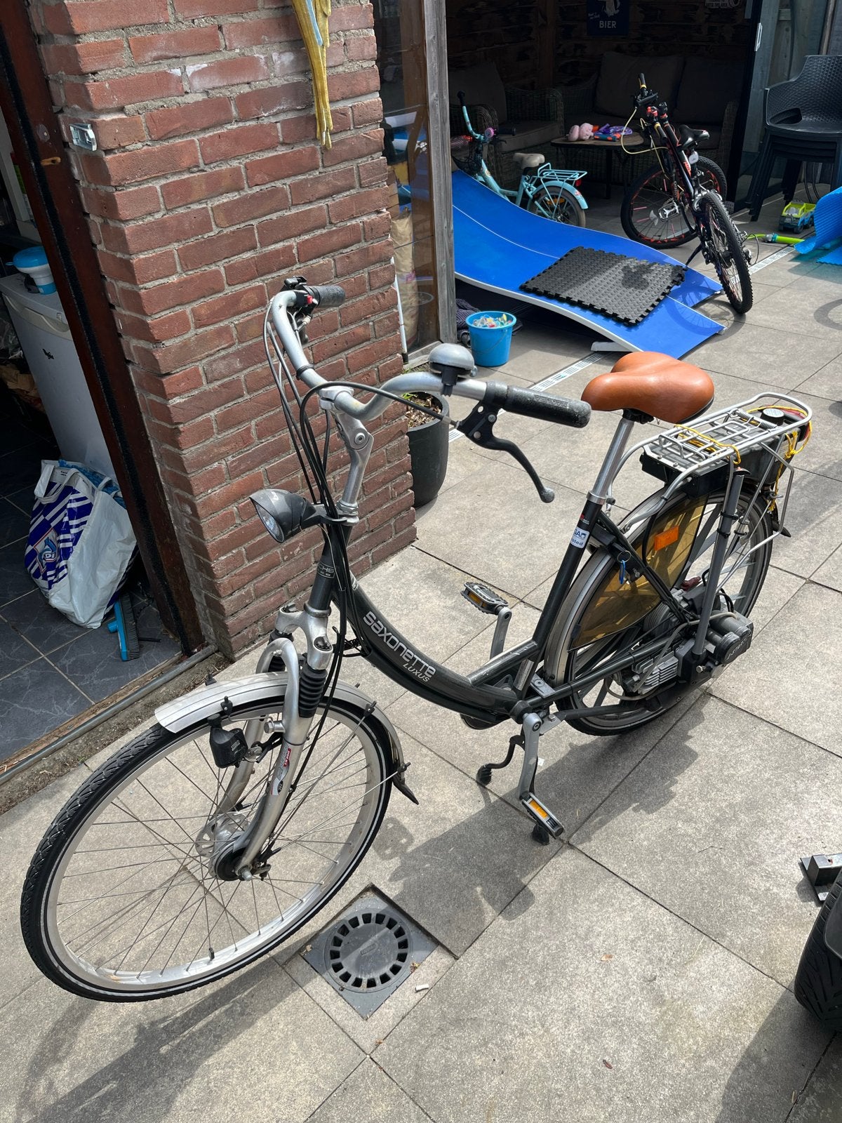 Saxionette snorfiets - elektronische start defect, Fietsen en Brommers, Elektrische fietsen, Ophalen, Gebruikt, 50 km per accu of meer