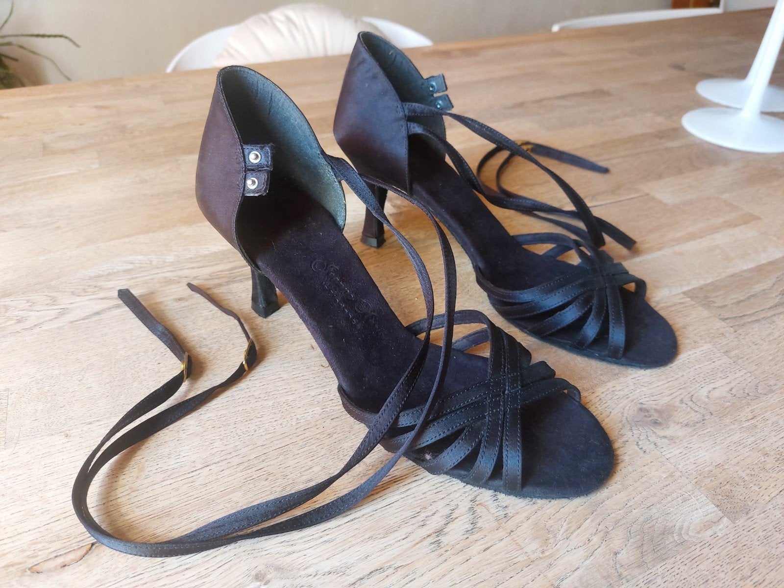 Nieuw, Jeanne Marie dansschoenen, zwart, maat 41 (UK 7,5), Ophalen of Verzenden, Zo goed als nieuw, Zwart