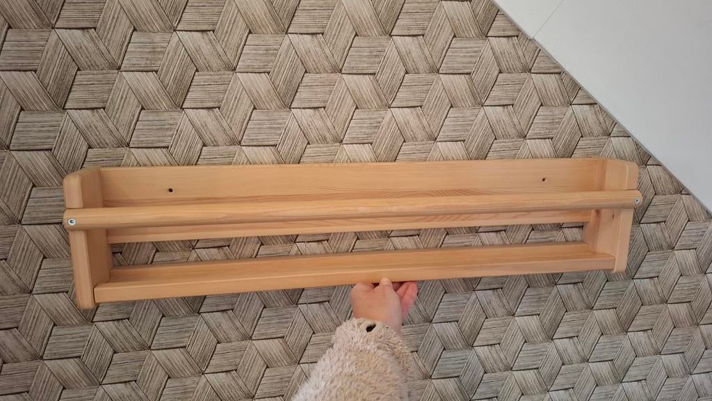 IKEA BEKVÄM kruidenrek / boekenplank, grenen, Ophalen of Verzenden, Gebruikt