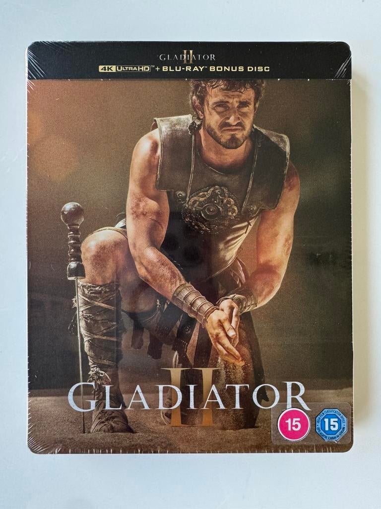 Gladiator II 4K Ultra HD + Blu-Ray Steelbook, Verzenden, Nieuw in verpakking, Actie