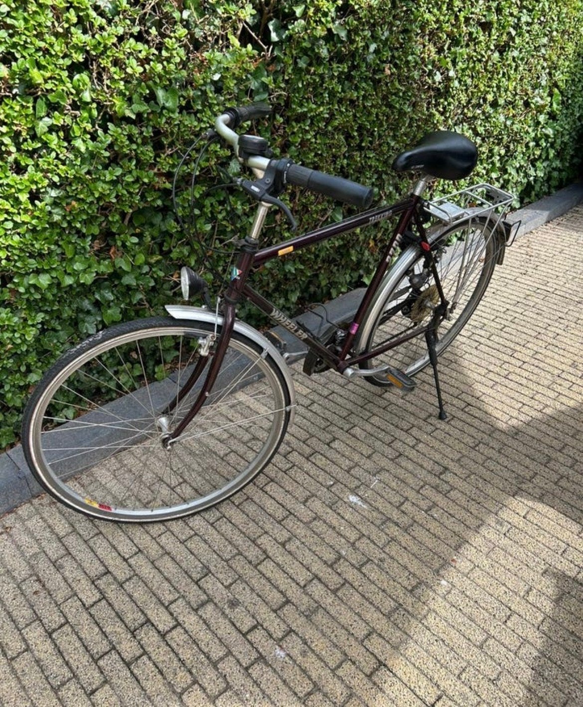 Trekkingfiets Heren Opknapfiets Wheeler Trekking 2700, Gebruikt, Versnellingen, 57 tot 61 cm, Ophalen