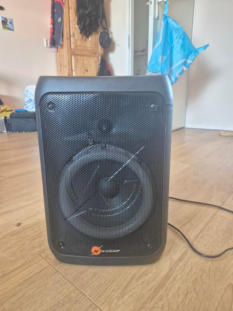 N-gear karaoke box met 2 microfoons, Ophalen, Overige typen, Overige merken