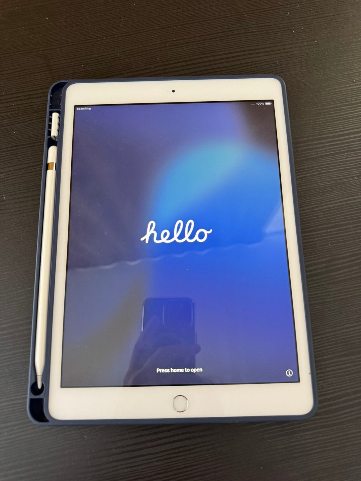 Apple Ipad 7th generation met Apple pencil, Gebruikt, Apple iPad, 128 GB, Wi-Fi en Mobiel internet