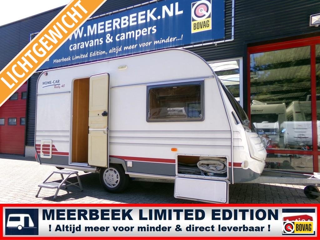 Home-Car Rally 40 +VOORTENT +FIETSENDRAGER+ COMPACT, Home-car, Rondzit, 750 - 1000 kg, Particulier