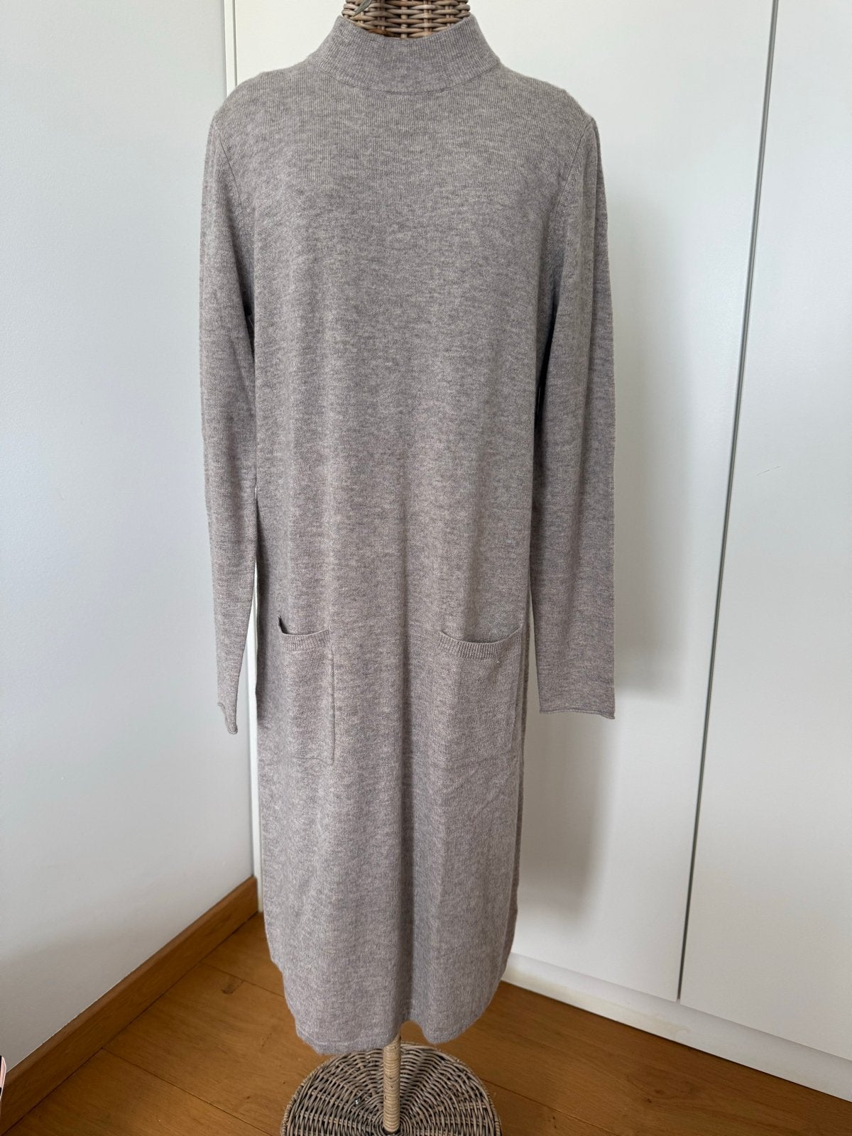 Cassis jurk maat M - Zo goed als nieuw, Kleding | Dames, Maat 38/40 (M), Bruin, Ophalen of Verzenden, Zo goed als nieuw