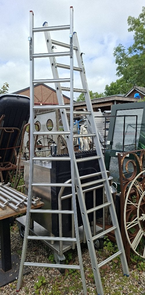 Aluminium Ladder - 270cm hoog, Ophalen, Gebruikt, Ladder, 2 tot 4 meter