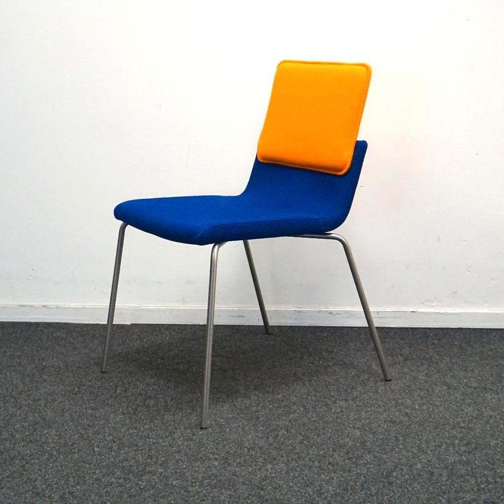 Gispen Triennial Design Stoelen | Oranje / Blauw | Stoelen, Huis en Inrichting, Gebruikt, -, Blauw, -