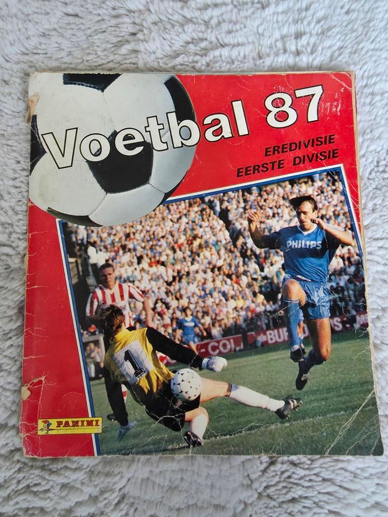 Panini Voetbal 87 Album (1986/1987) met iconische spelers, Verzamelen, Ophalen of Verzenden, Gebruikt, Sport