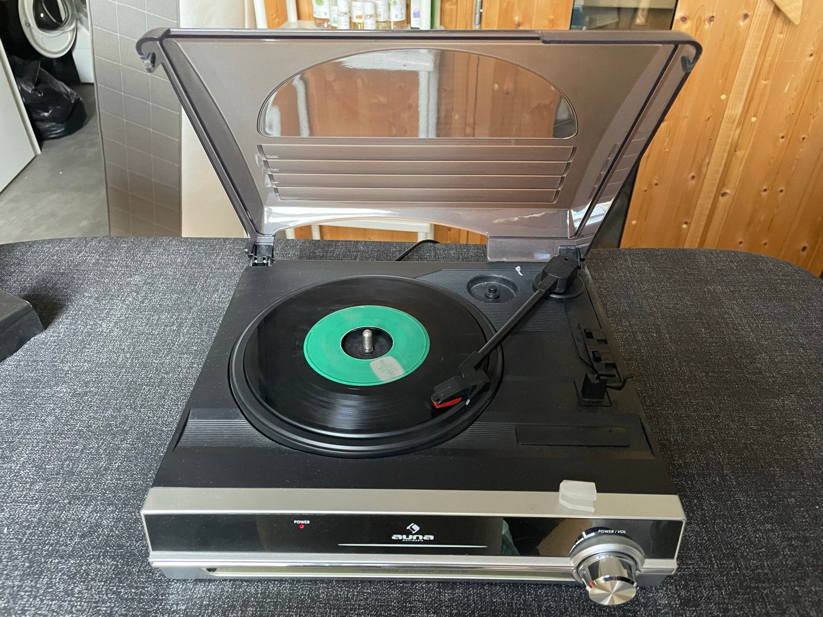 Auna Multimedia Platenspeler, Ophalen of Verzenden, Gebruikt, Platenspeler, Overige merken