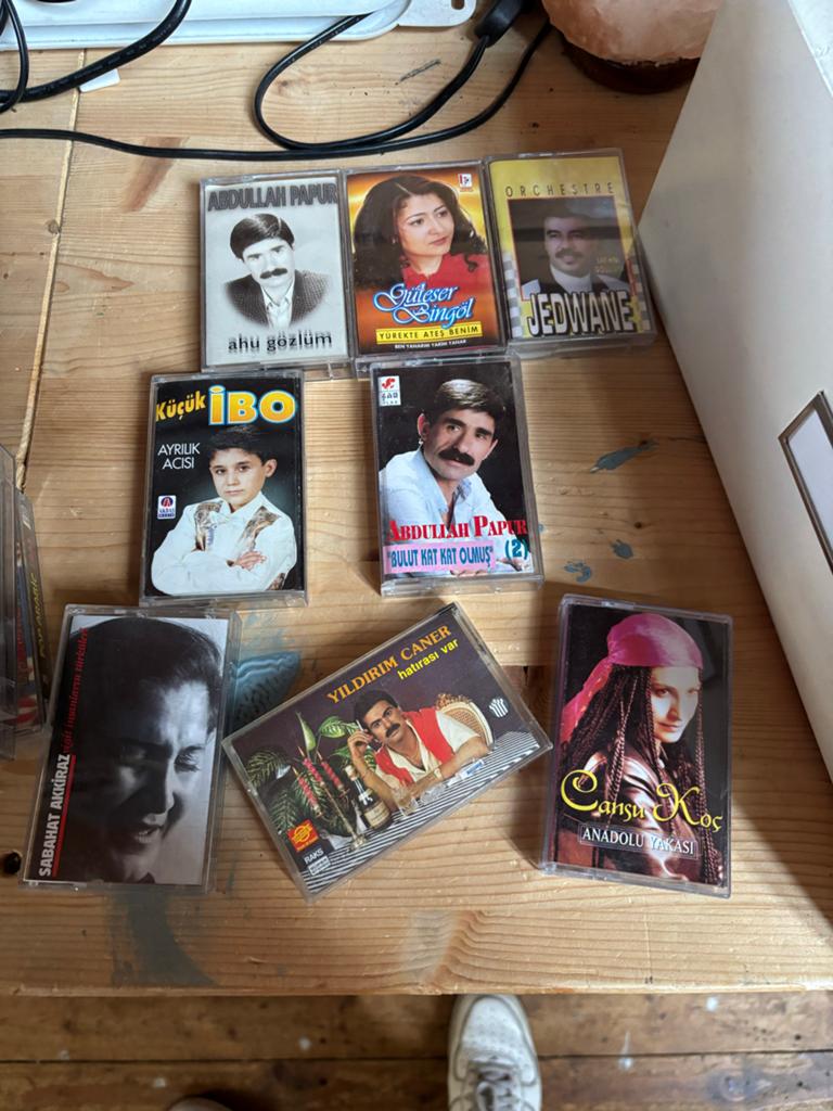 58 diverse cassettebandjes - Turkse muziek, Cd's en Dvd's, Gebruikt, Wereldmuziek, Ophalen of Verzenden, Voorbespeeld