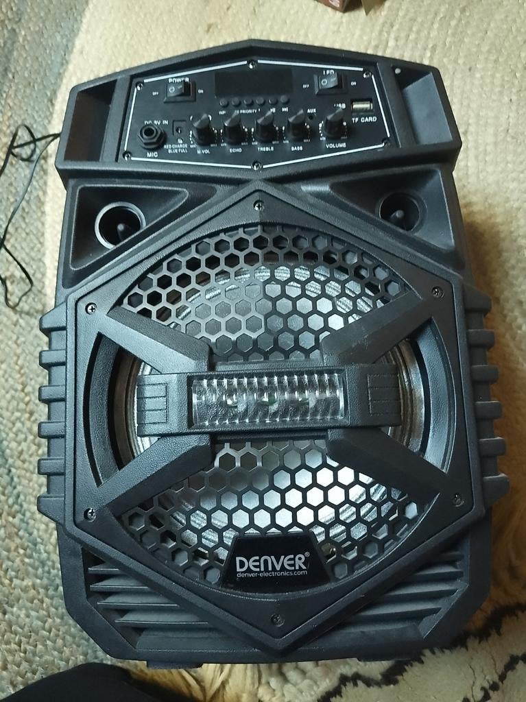 Denver trolley speaker met bluetooth, Audio, Tv en Foto, Luidsprekers, Ophalen of Verzenden
