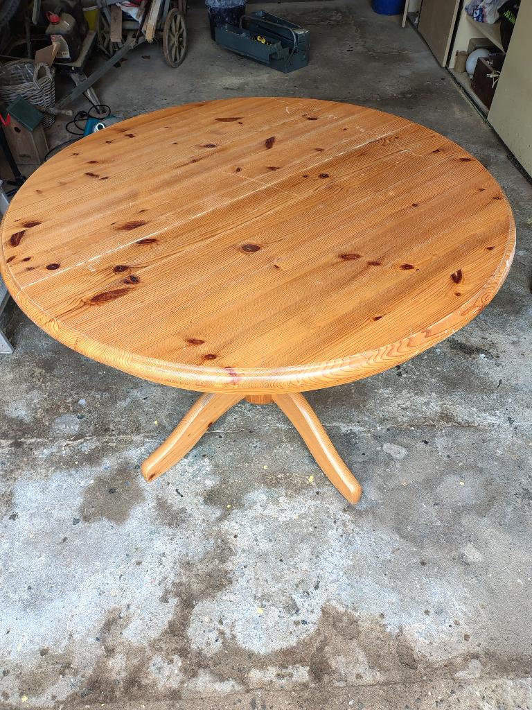 Tafel, Huis en Inrichting, Tafels | Eettafels, Ophalen, Gebruikt, 50 tot 100 cm, Rechthoekig