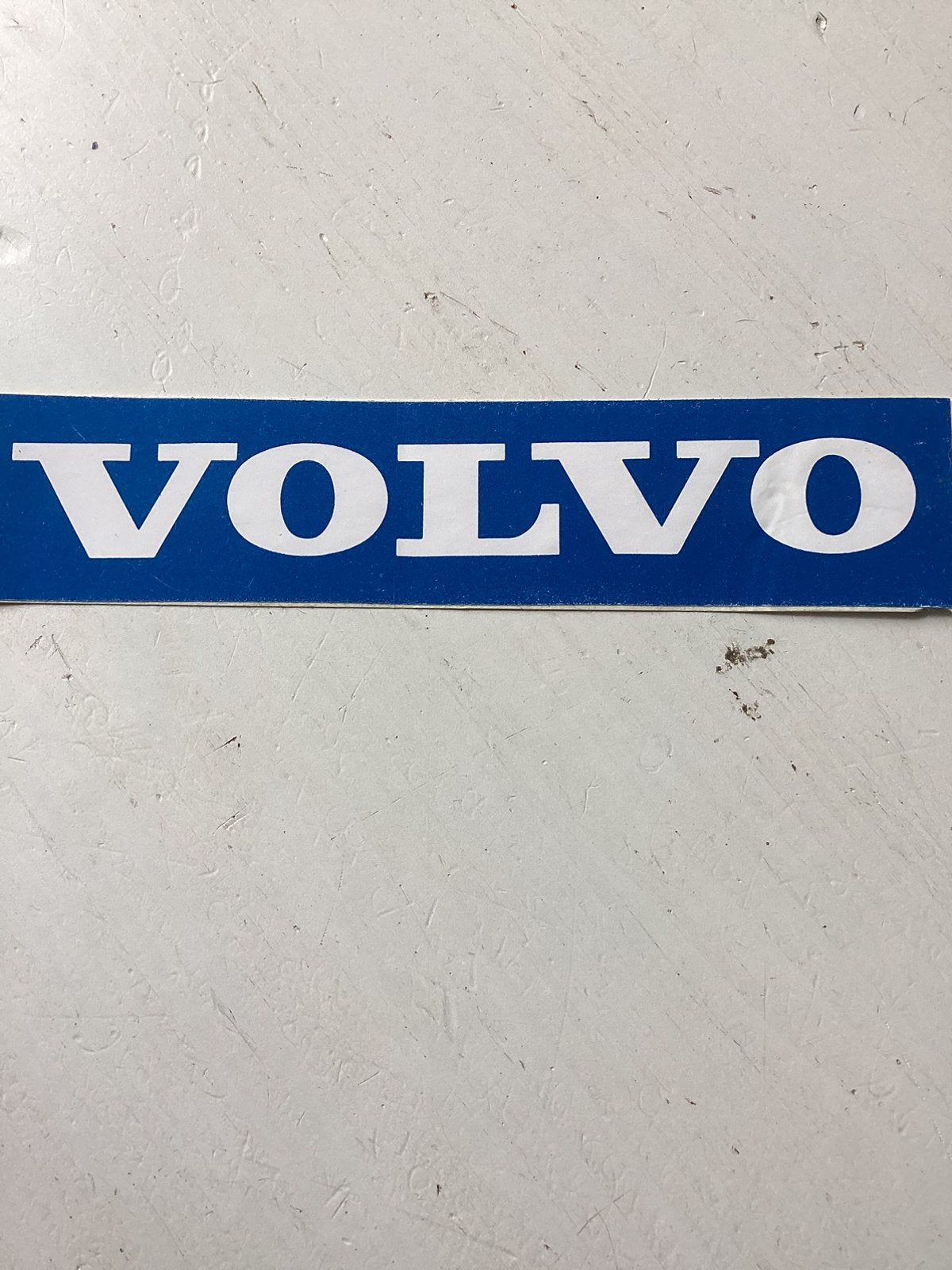 Sticker Volvo, Verzamelen, Verzenden, Zo goed als nieuw, Auto of Motor