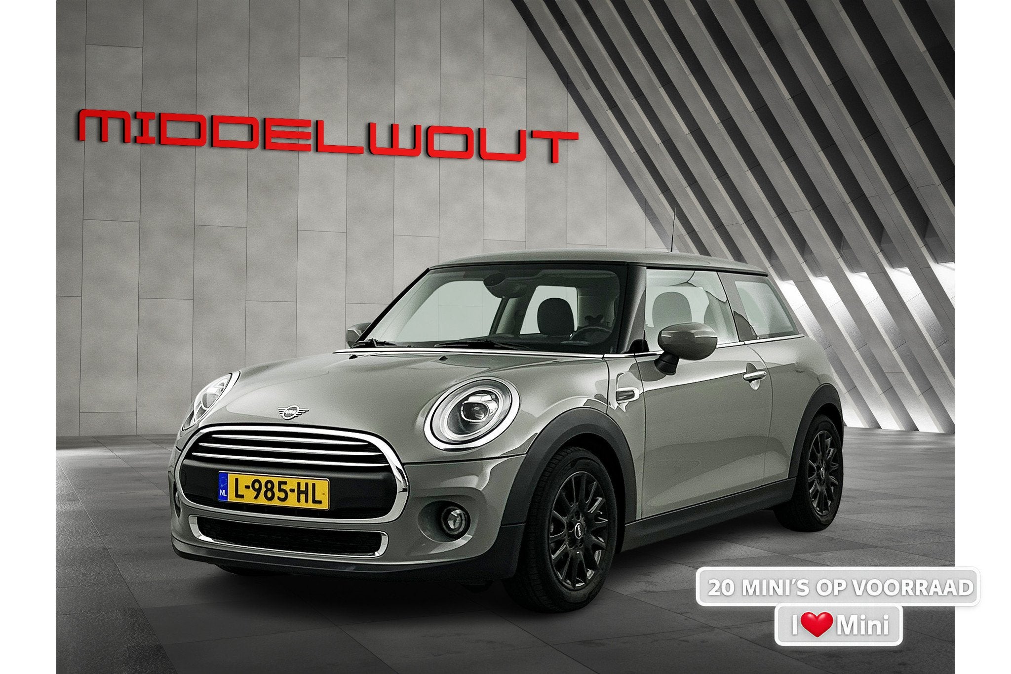 MINI 3-deurs 1.5 Classic Facelift Digi.Dash/Carplay/Navi/Par, Auto's, Mini, Bedrijf, Te koop, Overige modellen, ABS, Airbags, Airconditioning