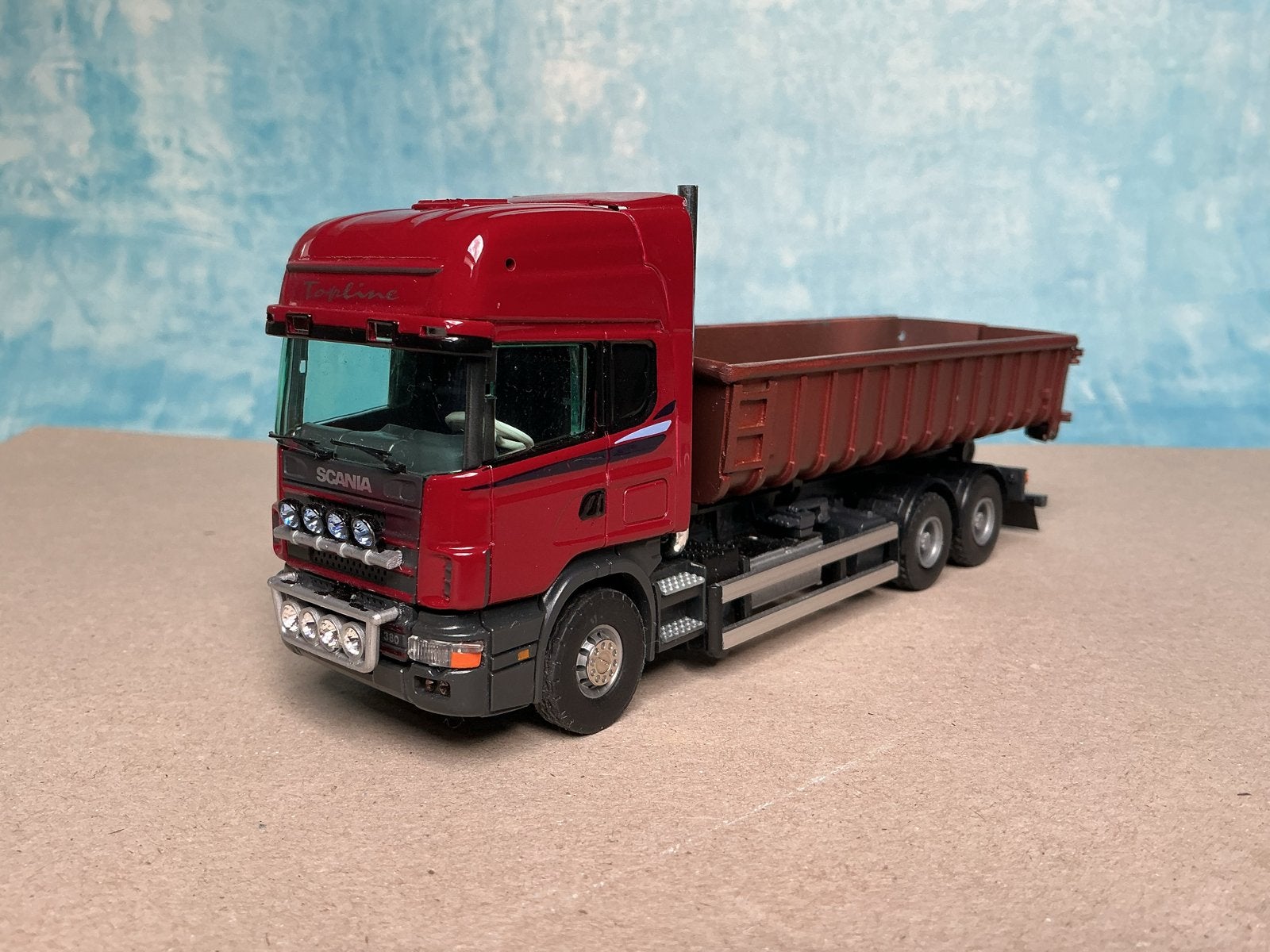 Tekno Scania Topline haakarm zo goed als nieuw, Ophalen of Verzenden, Zo goed als nieuw, Bus of Vrachtwagen, Tekno